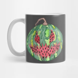 Scary halloween watermelon Mug